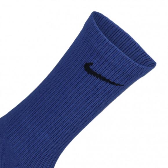 NEW Nike Dri-FIT Everyday Plus Cushion Crew Socks 3 Pack Blue Size L SX6888-963 - Picture 3 of 8